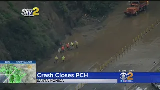 PCH In Santa Monica Reopens After Geysers Cause Muddy Mess