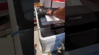 Panasonic Automatic Washing Machine Demo