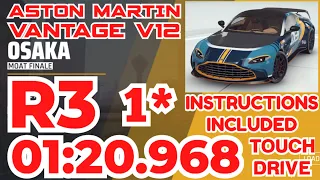 Asphalt 9 - ASTON MARTIN VANTAGE V12 Grand Prix Round 3 | Touchdrive 1⭐ | Moat Finale