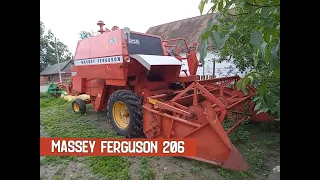 Свіжопривезений комбайн Massey Ferguson 206. На продаж.