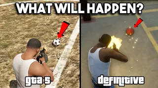 WHAT WILL HAPPEN? Physics and Details comparison (GTA 5 VS GTA Definitive Part 3)