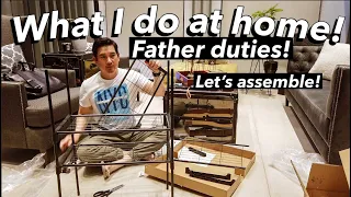 FATHER DUTIES AT HOME! LET'S ASSEMBLE! | RICHARD YAP