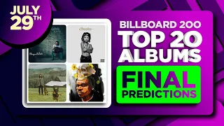 Billboard 200, Top 20 Albums | FINAL PREDICTIONS | July 29th, 2023