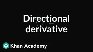 Directional derivative
