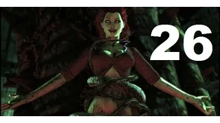 Batman Arkham Asylum - Let's Play (part 26) Poison Ivy Boss Fight