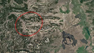 The Impact Crater in Idaho & Montana; Beaverhead Crater