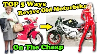 Top 5 Ways To Revive An Old Motorcycle - On The Cheap