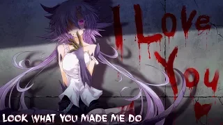 Nightcore - Look What You Made Me Do (Rock Version) || Lyrics