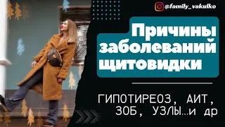 Причины ГИПОТИРЕОЗА, гипертиреоза, узлов...ПРАВДА ПРО ЩИТОВИДНУЮ ЖЕЛЕЗУ