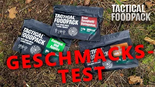 Tactical Foodpack Outdoor Langzeitnahrung im Test bei OBRAMO