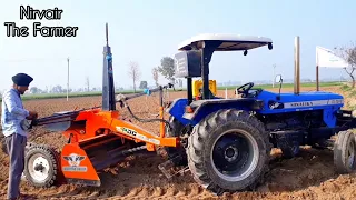 Laser land leveler setting Computer kra di setting