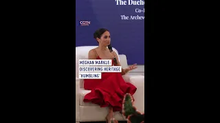 Meghan Markle: discovering heritage ‘humbling’