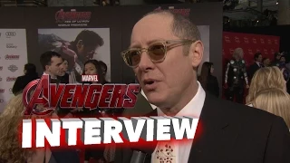 Marvel's Avengers: Age of Ultron: James Spader "Ultron" World Premiere Interview | ScreenSlam