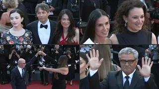 Directors Competing for the 2024 Palme d’Or arrive on the red carpet | AFP