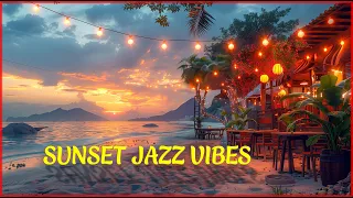 Jazz Music For Afternoon ~ Relaxing With Tea, Coffee And Something Special | Sunset Jazz Vibes