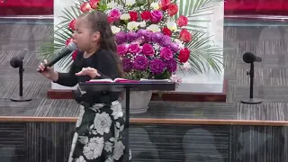 EVANGELISTA ISABELITA NOLASCO CON LA PODEROSA PALABRA IGLESIA PENTECOSTES JESUCRISTO ES EL SEÑOR