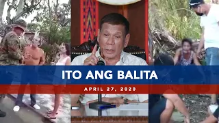 UNTV: Ito ang Balita | April 27, 2020