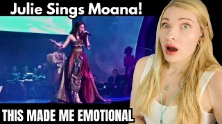 Vocal Coach Reacts: JULIE ANNE SAN JOSE 'How Far I'll Go' Moana - I Dare To Dream Concert!