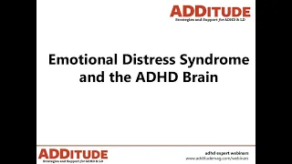 Emotional Distress Syndrome and the ADHD Brain with James Ochoa