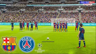 PES 2021 - PSG vs Barcelona (UCL) - L. Messi Free Kick Goal - Full Match & All Goals HD