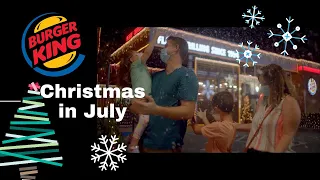 Merry Christmas in July | Burger King