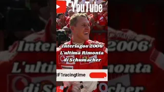 Interlagos 06:l'ultima Rimonta di Schumi,danke Michael!#F1stories #Schumacher #Ferrari #shorts #F1