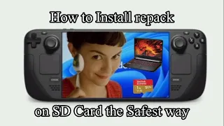 How to install Repack on Steam Deck SD CARD | Pinoy Guide with English subtitles