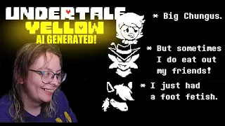 AN AI WROTE UNDERTALE YELLOW AND ITS HILARIOUS! | part 2 FINALE