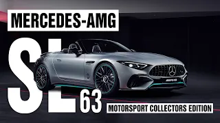 Mercedes-AMG SL63 MotorSport Collectors Edition ¡Edición limitada a 100 unidades! 🚀