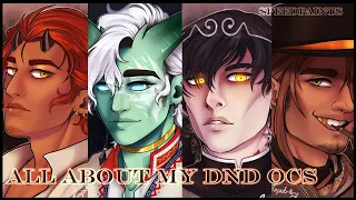 All About My DnD Characters~! [OC SPEEDPAINTS] (w/voiceover)