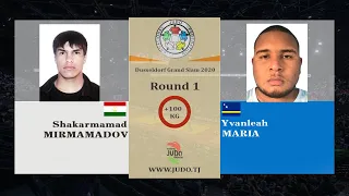 Шакармамад МИРМАМАДОВ vs Yvanleah MARIA, +100kg, Round 1, Гранд Слэм Дюсселдорф