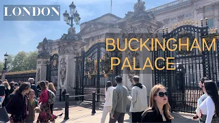 Buckingham Palace Tour, London 2022 | St James's Park | 4K