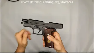 SIG P220 disassembly and reassembly