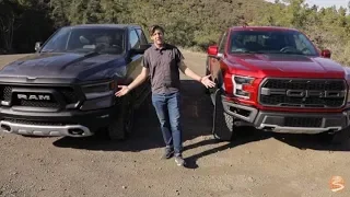 Off-Road Pickup Truck Comparison: 2019 Ram Rebel vs 2019 Ford Raptor