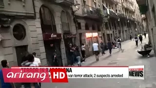 13 dead, 100+ hurt in Barcelona van terror attack; 2 suspects arrested
