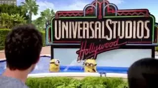 Minion Mayhem Ride Universal Studios Hollywood TV Advert
