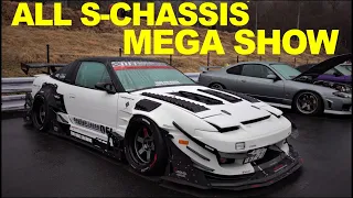 SR HERITAGE JAPAN 2022: Nissan Silvia and 180SX ONLY Car Show at Fuji Speedway!