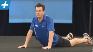 Extension stretch for lumbar spine disc injury and pain | Feat. Tim Keeley | No.16 | Physio REHAB