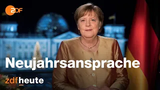 Neujahrsansprache 2021 von Bundeskanzlerin Angela Merkel