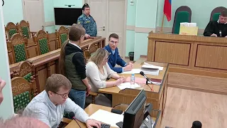 Фрагмент допроса дочери Антонины Мартыновой - Алисы (Марии), в зале суда