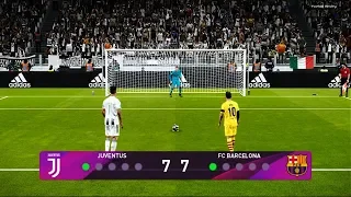 PES 2020 | Juventus vs Barcelona | UEFA Champions League Final | Penalty Shootout | New Kits 2020