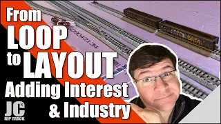 Model Railroad for Beginners - From Loop to Layout - Adding Interest & Industry