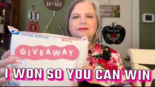 I WON SO YOU CAN WIN | GIVEAWAY