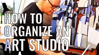 Ultimate guide to optimizing your art studio for acrylic painting