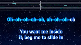 Practice Karaoke♬ Double Fantasy - The Weeknd ft. Future 【With Guide Melody】 Lyric, BGM