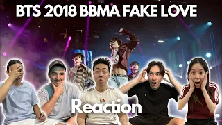 SO HYPE !!! | FIRST TIME EVER WATCHING BTS 2018 BBMA 'FAKE LOVE' Live Reaction