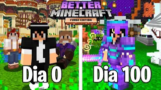 PASSEI 100 DIAS NO MODPACK BETTER MINECRAFT - O FILME