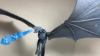 Game of Thrones McFarlane Toys Viserion Ice Dragon Deluxe Action Figure Review