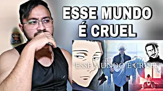 React Suguru Geto "Eu só não conseguia dar um sorriso sincero nesse mundo cruel" (Jujutsu Kaisen)