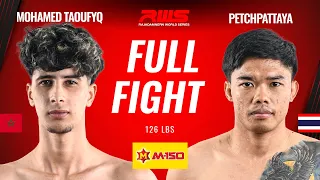 ไฟต์เต็ม Full Fight l มูฮัมหมัด เดาฟิกซ์ vs. เพชรพัทยา l Mohamed Taoufyq vs. Petchpattaya l RWS